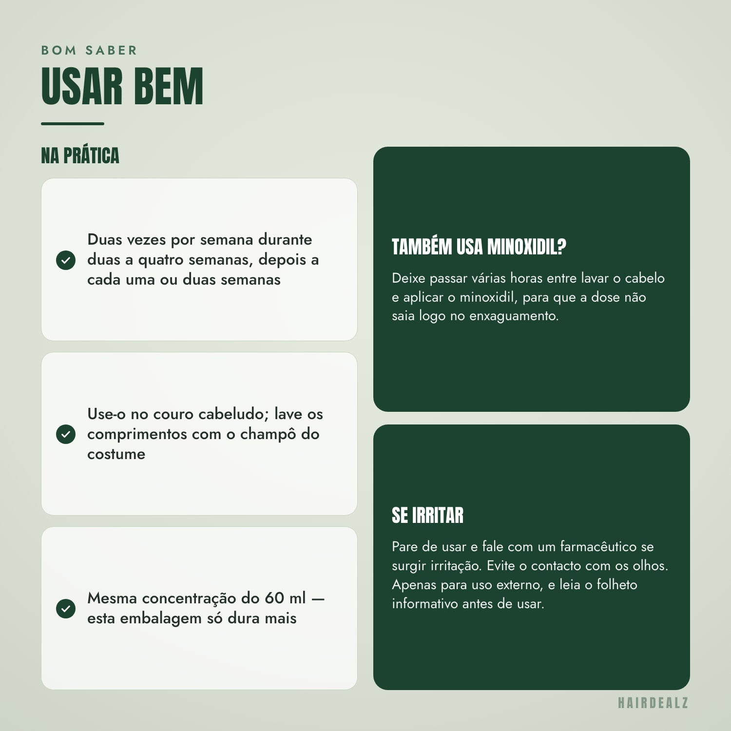 Como usar corretamente o Nizoral 2% 100 ml