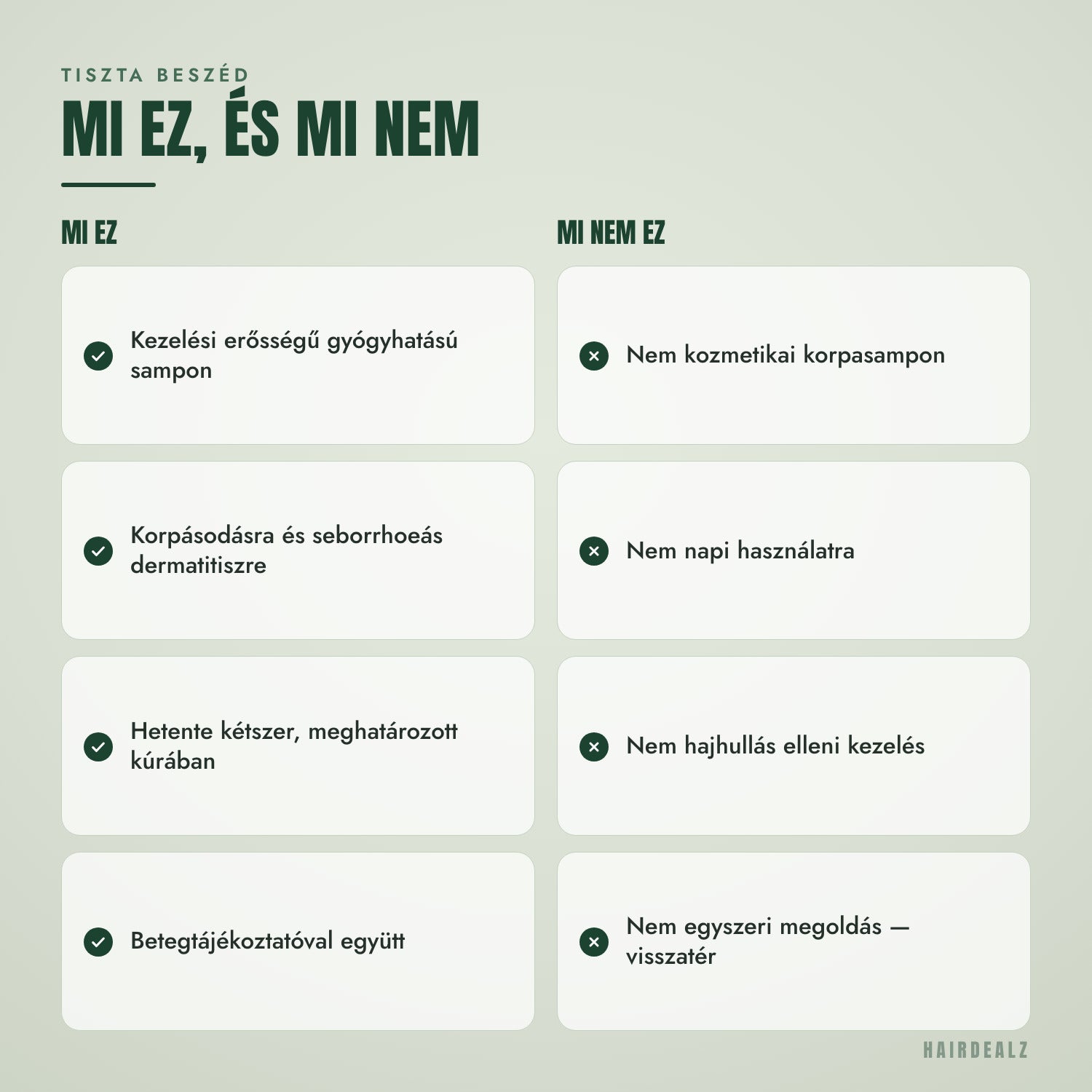 Mi a Nizoral 2% 60 ml, és mi nem