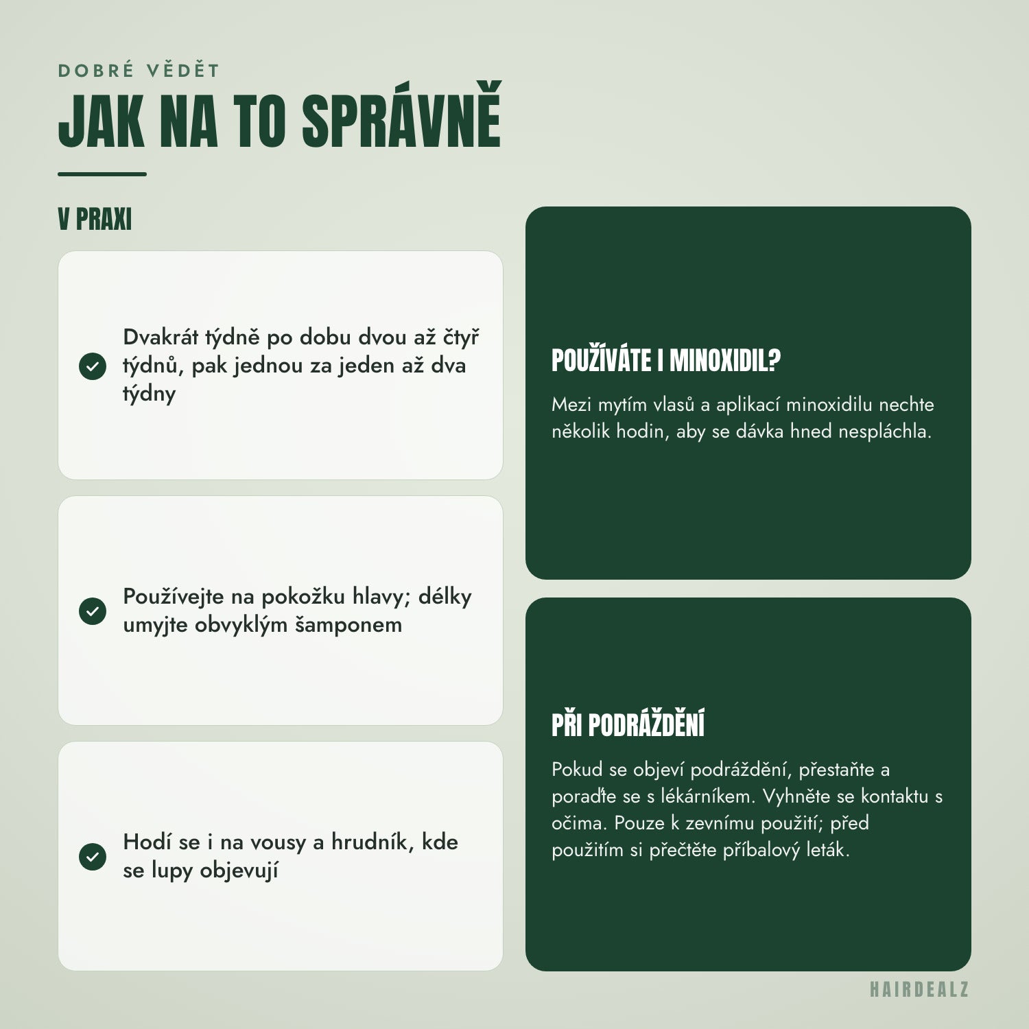 Jak správně používat Nizoral 2% 60 ml