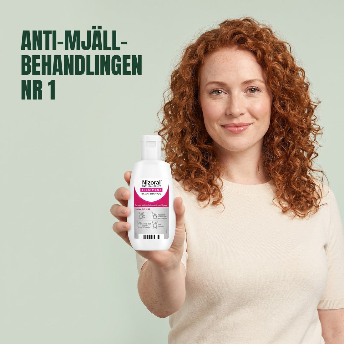 Nizoral mjällbehandlingsschampo 2 %, 60 ml