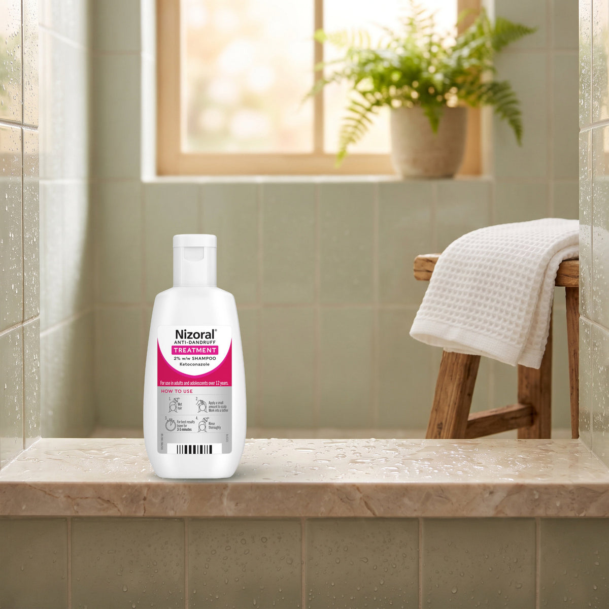 Nizoral Anti-Schuppen-Behandlung 2 % w/w Shampoo im täglichen Gebrauch