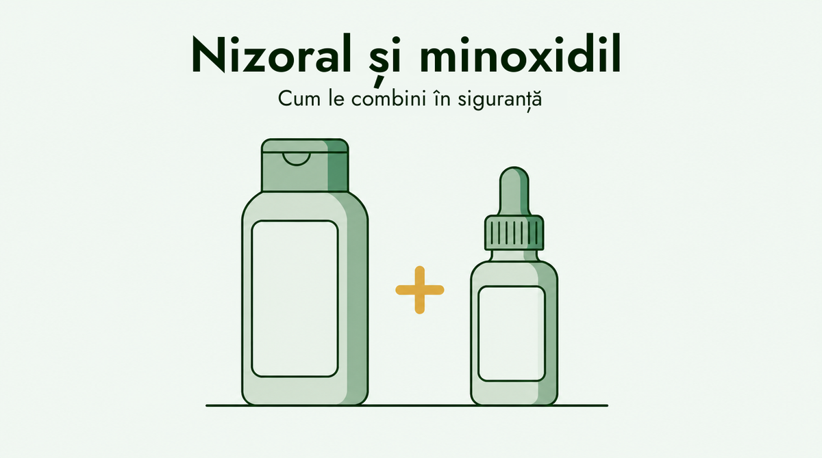 Folosirea Nizoral și minoxidil împreună