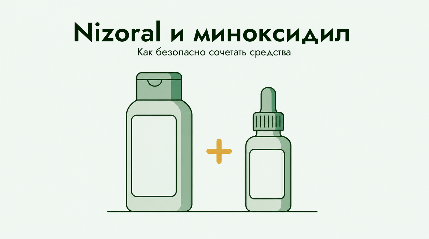 Совместное применение Nizoral и миноксидила