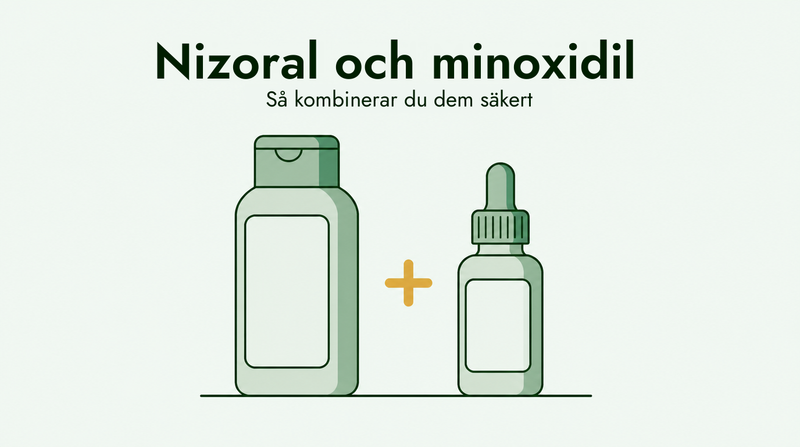 Att använda Nizoral och minoxidil tillsammans