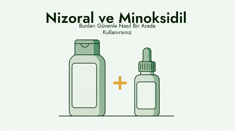 Nizoral ve minoksidili birlikte kullanmak