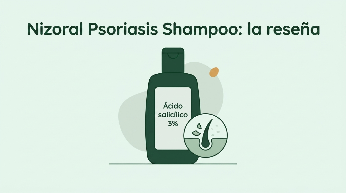 Opinión sobre el champú Nizoral para psoriasis