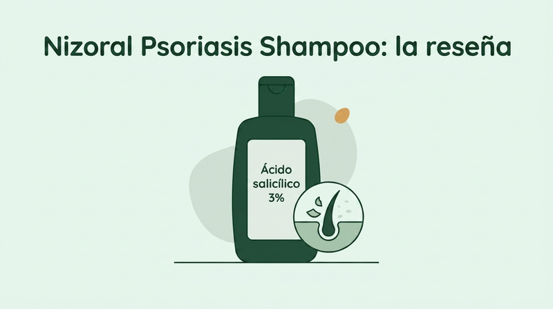 Opinión sobre el champú Nizoral para psoriasis