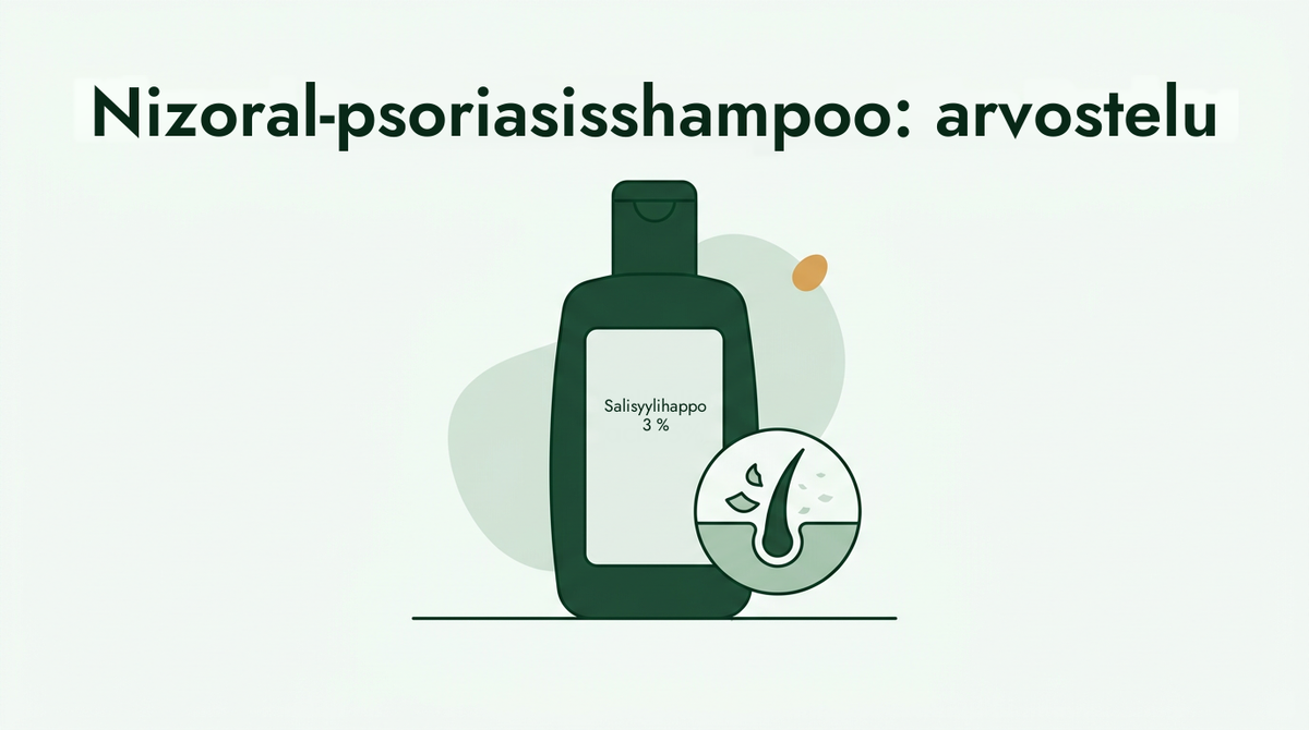 Nizoral-psoriaasishampoon arvio