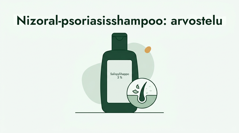 Nizoral-psoriaasishampoon arvio