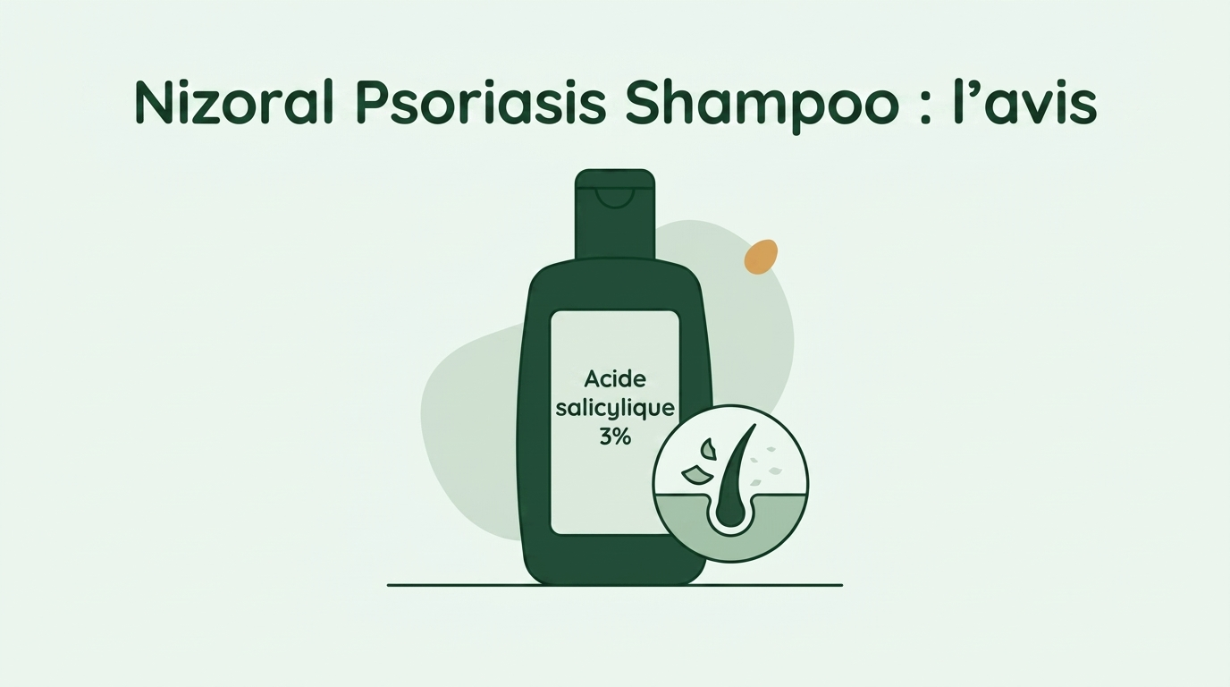 Avis sur le shampooing Nizoral psoriasis