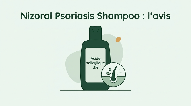 Avis sur le shampooing Nizoral psoriasis