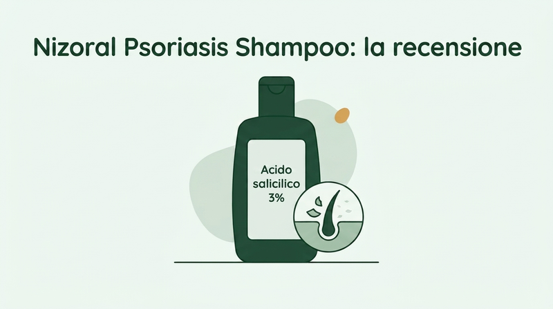 Recensione dello shampoo Nizoral per la psoriasi