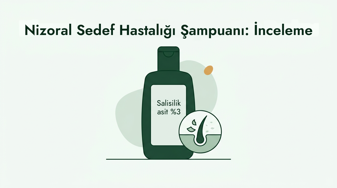 Nizoral sedef şampuanı incelememizde