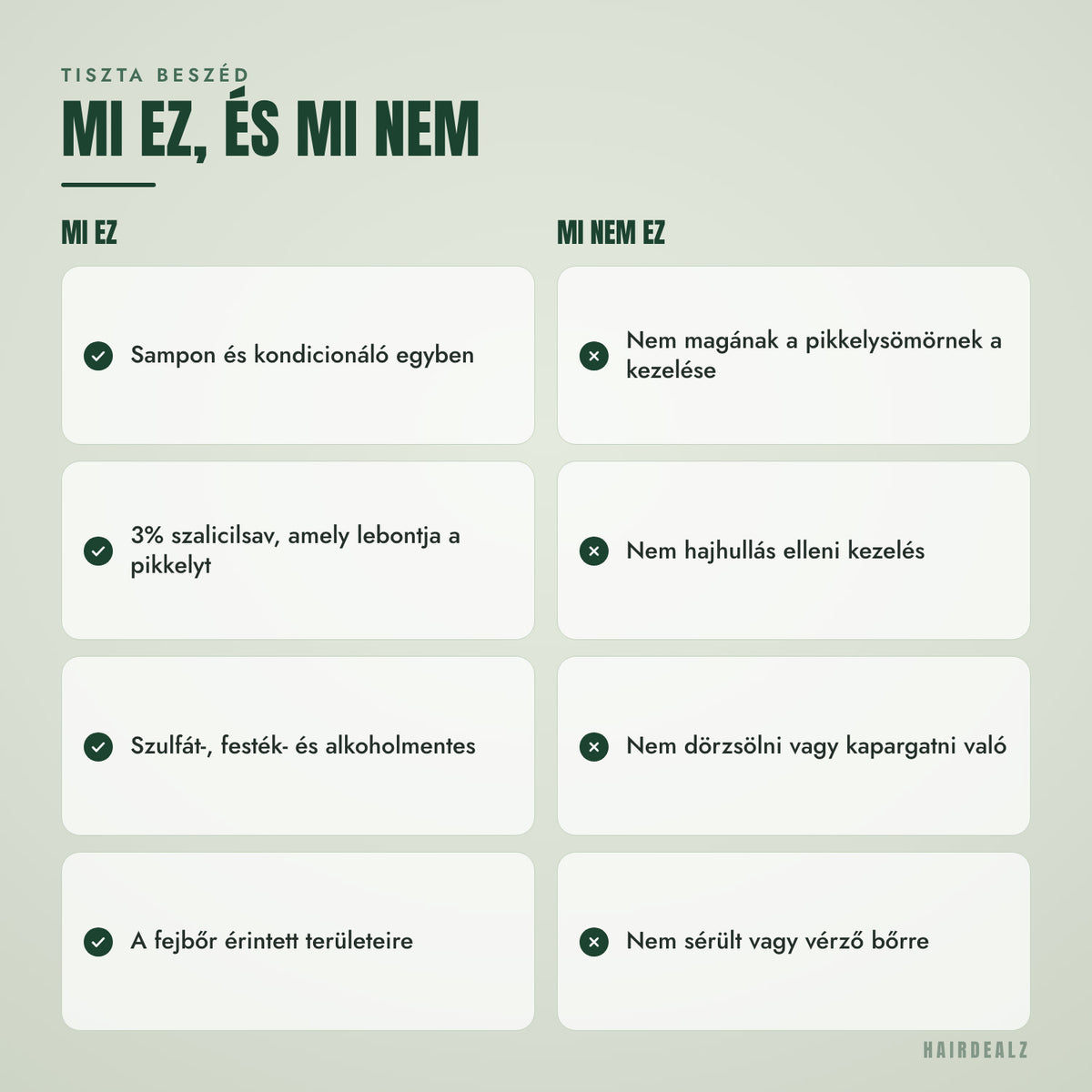Mi a Nizoral Psoriasis, és mi nem