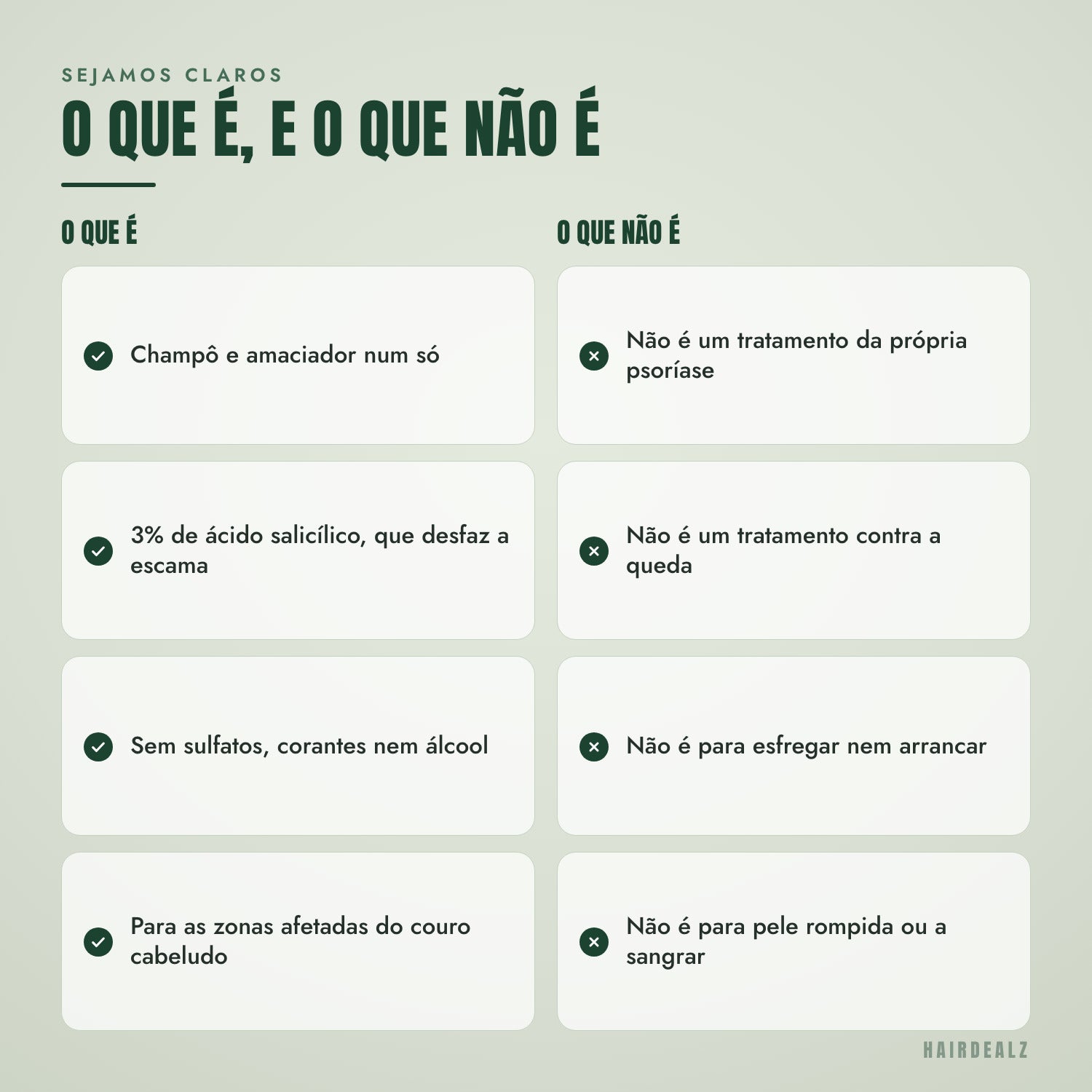 O que é o Nizoral Psoriasis, e o que não é
