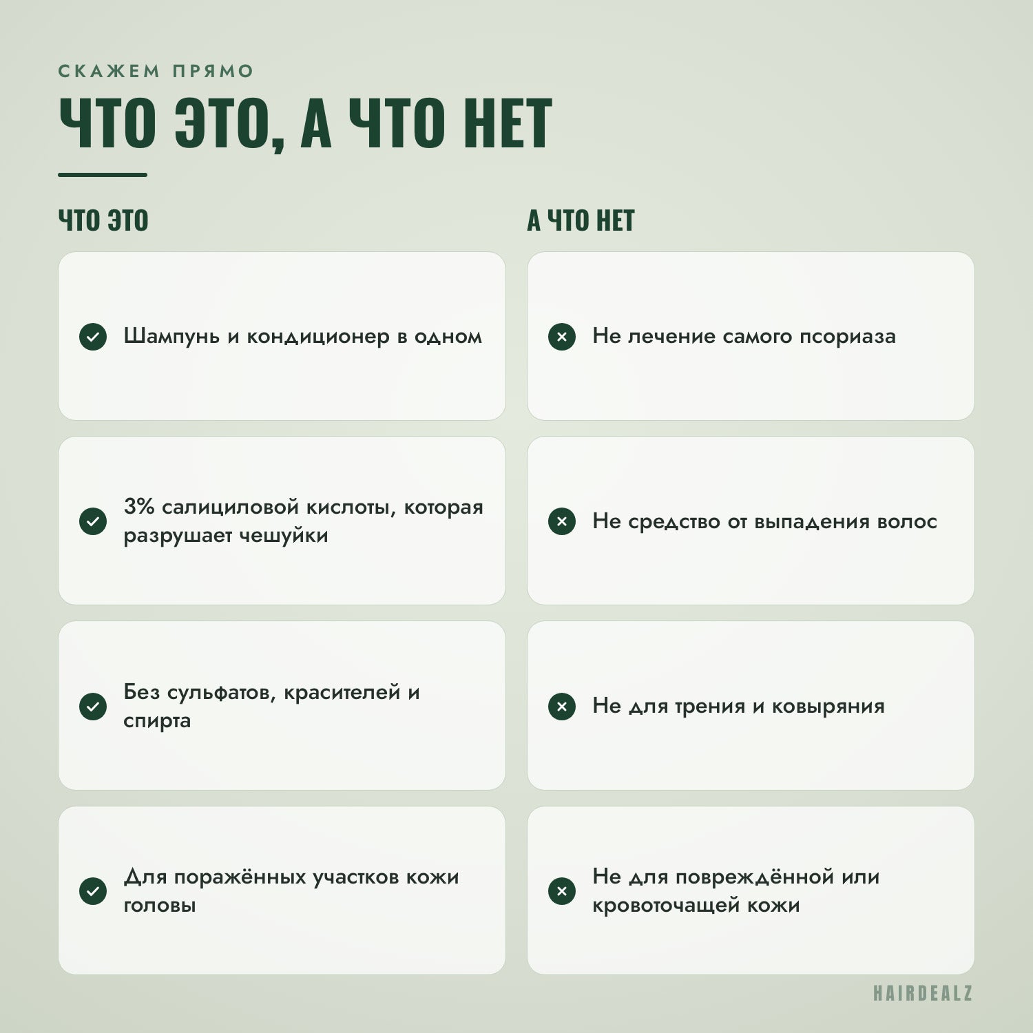 Что такое Nizoral Psoriasis, а что нет
