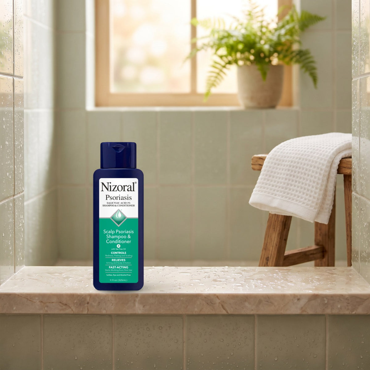 Nizoral Psoriasis šampon i regenerator, salicilna kiselina 3% u svakodnevnoj upotrebi