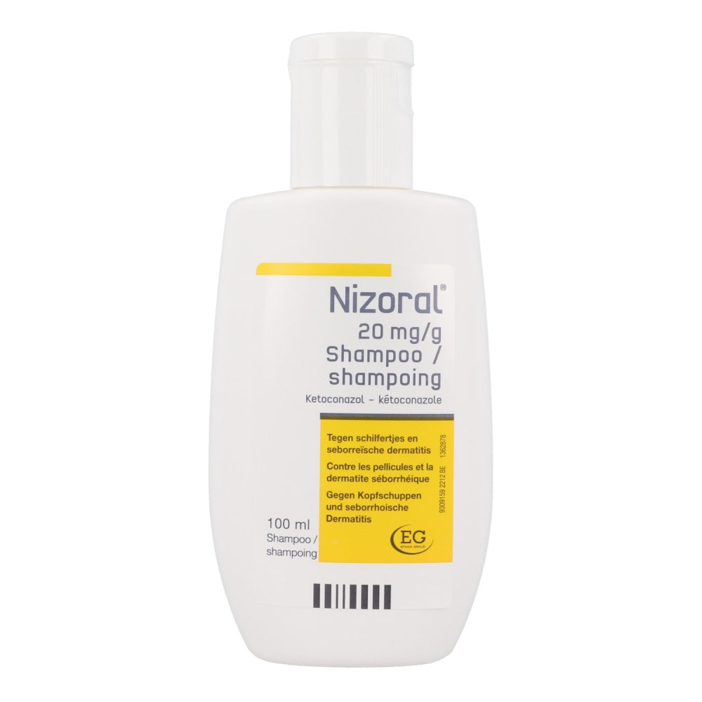 Nizoral 20 mg/g anti-dandruff treatment shampoo 2%, 100 ml bottle
