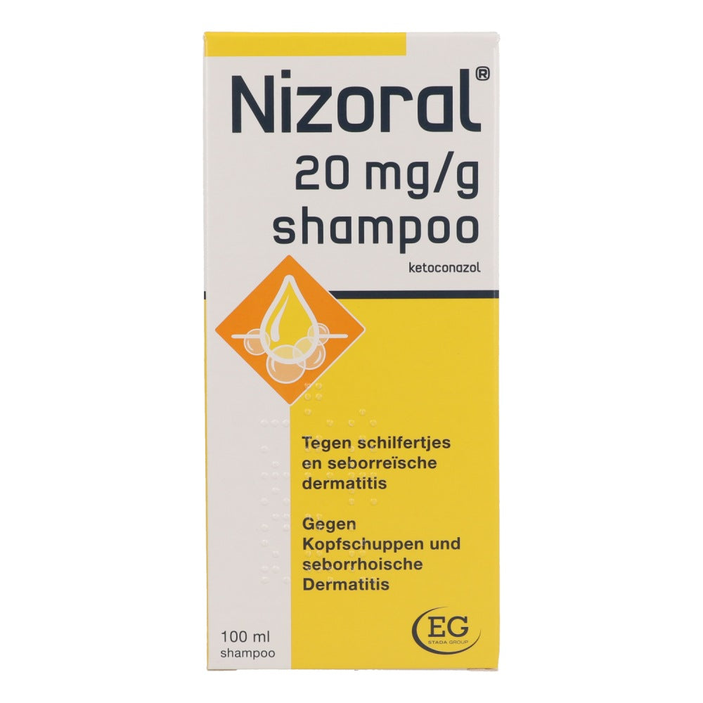 Nizoral 20 mg/g anti-dandruff treatment shampoo 2%, 100 ml carton