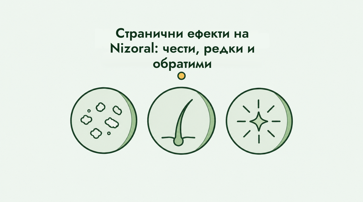 Странични ефекти на Nizoral, чести и редки