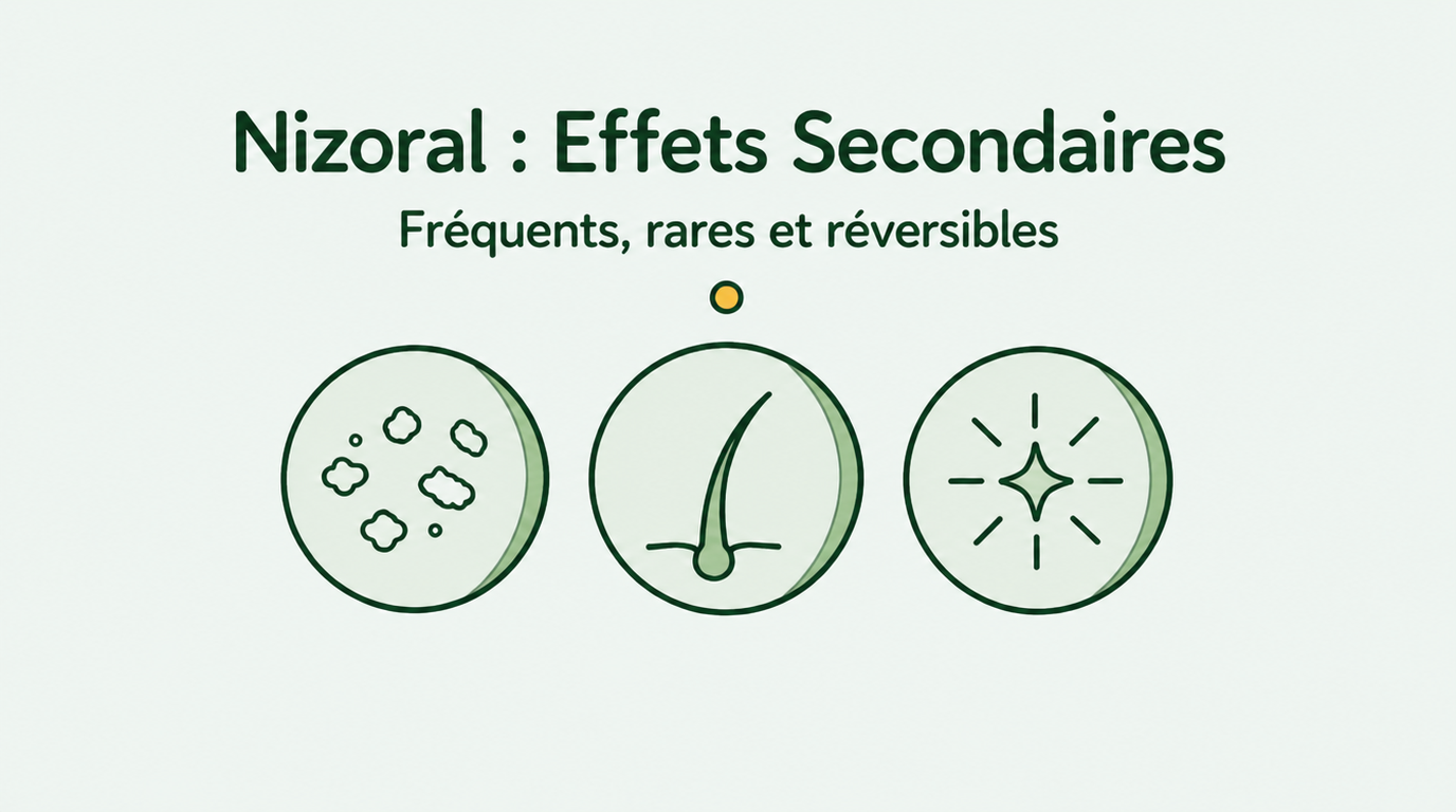 Effets secondaires du Nizoral, fréquents et rares