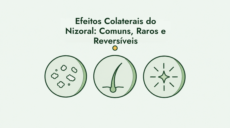 Efeitos colaterais do Nizoral, comuns e raros
