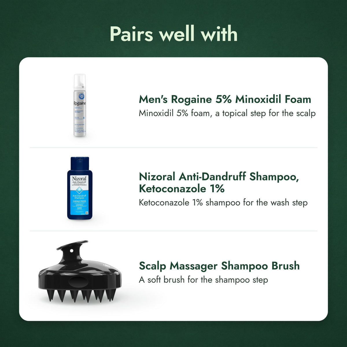 Nutrafol Men: free gifts and what goes with it