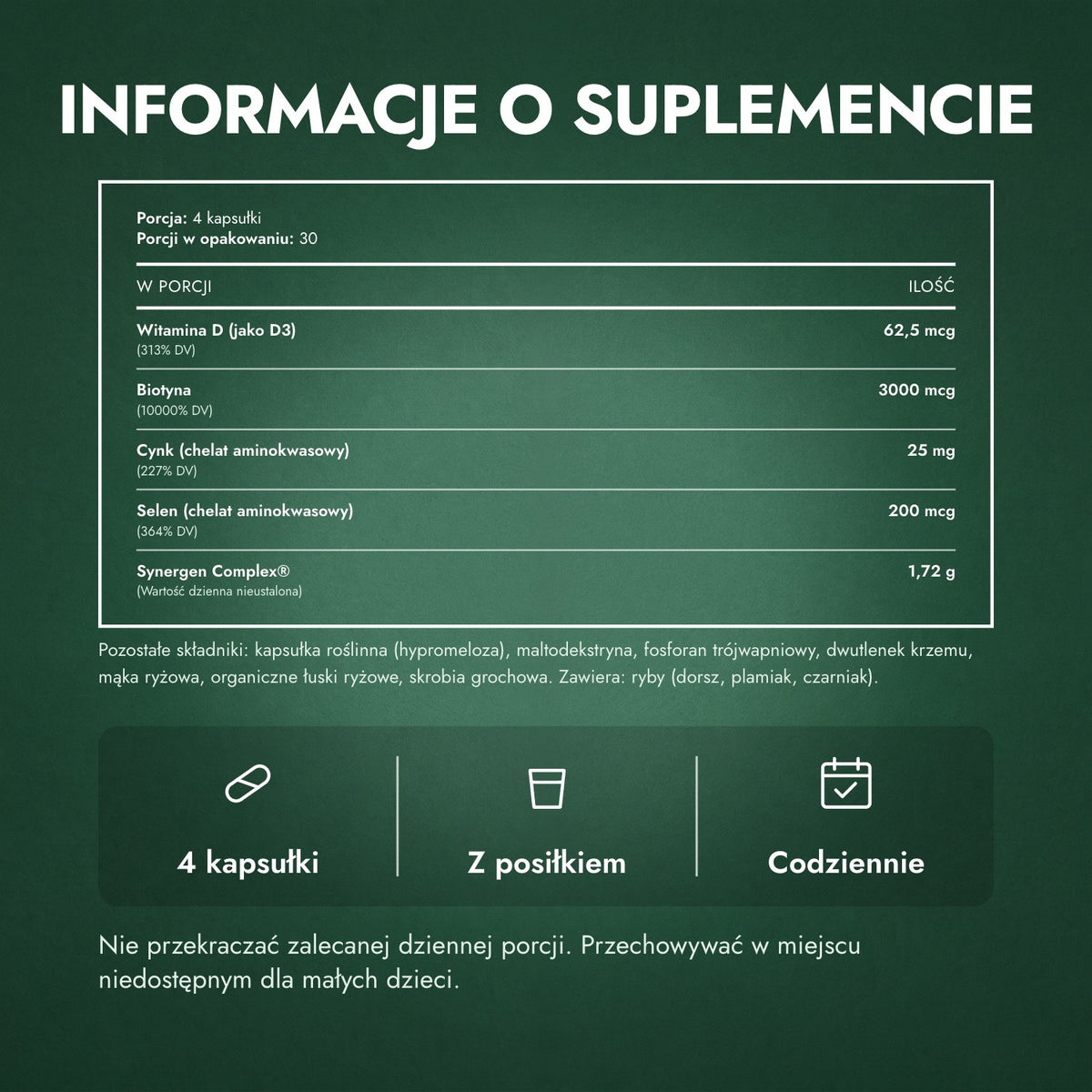Informacje o suplemencie: Nutrafol Men
