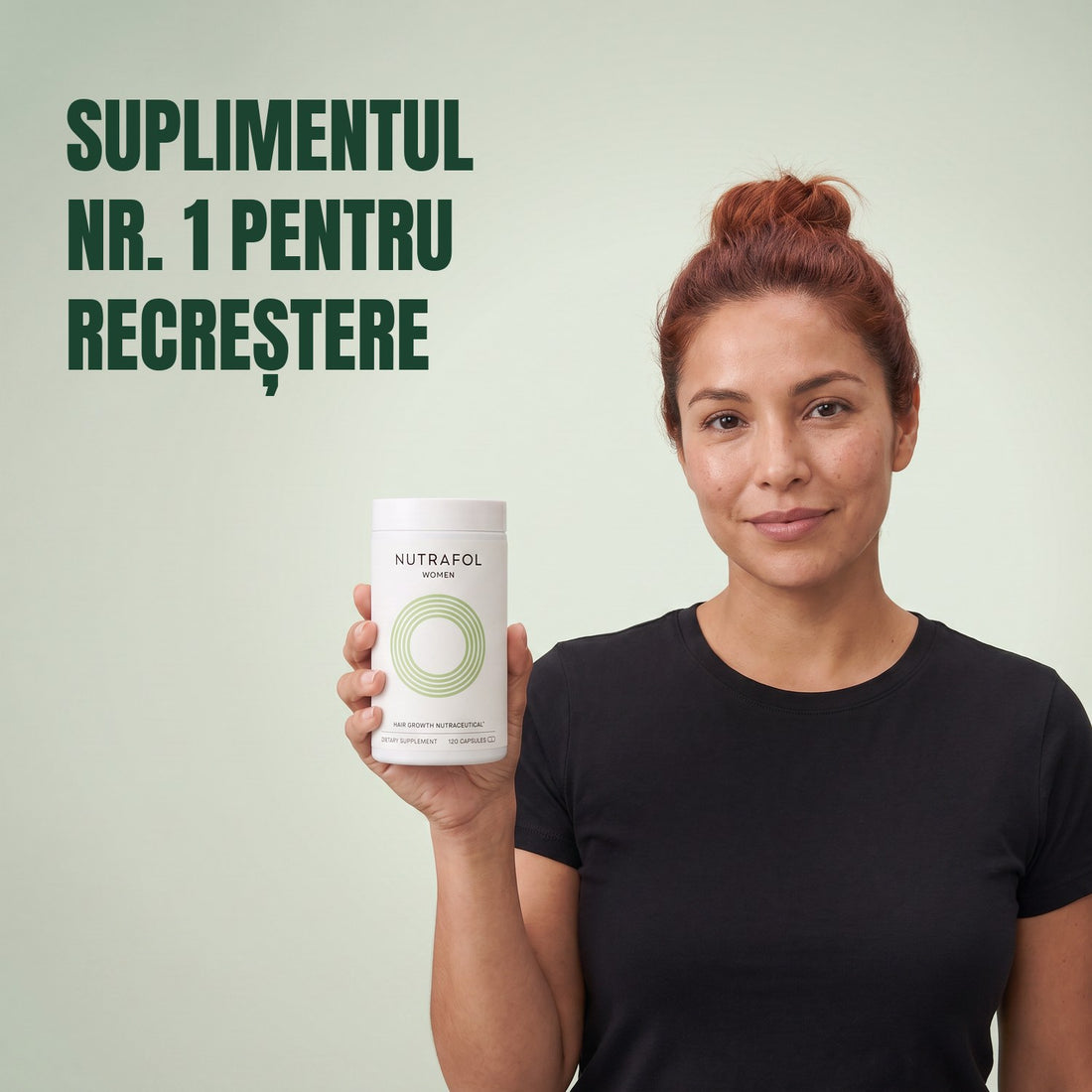 Nutrafol pentru femei 18-44 ani — 3 borcane a 120 capsule, rezervă pentru 3 luni