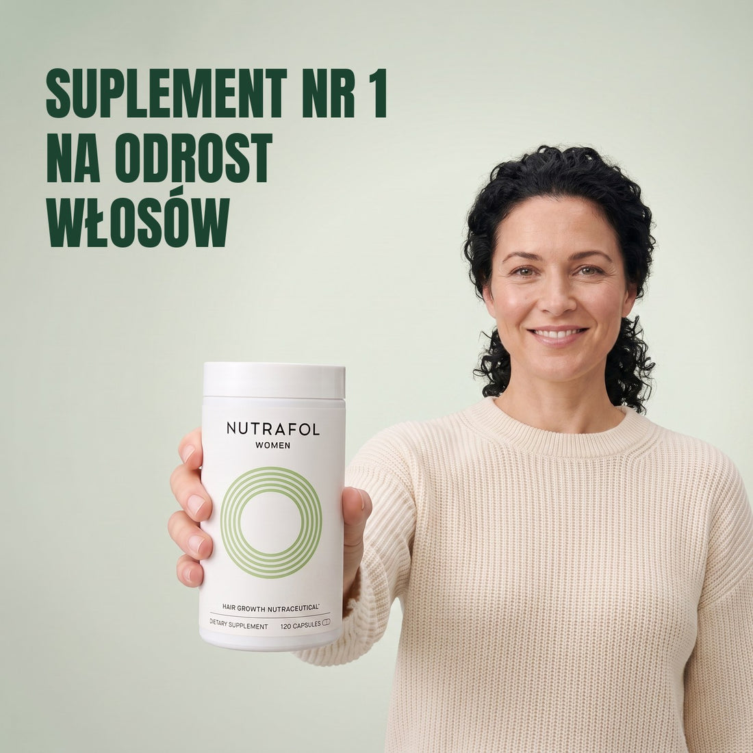 Nutrafol dla kobiet 18-44 lata — 4 słoiki po 120 kapsułek, zapas na 4 miesiące