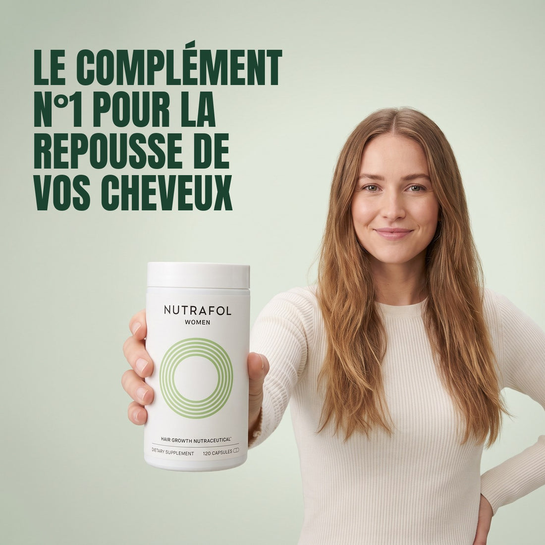 Nutrafol for Women 18-44, boîte de 120 gélules, face avant