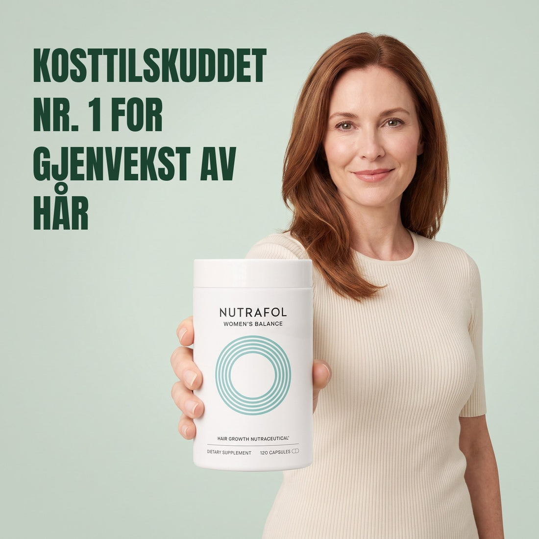 Nutrafol for kvinner 45+ (120 kapsler)