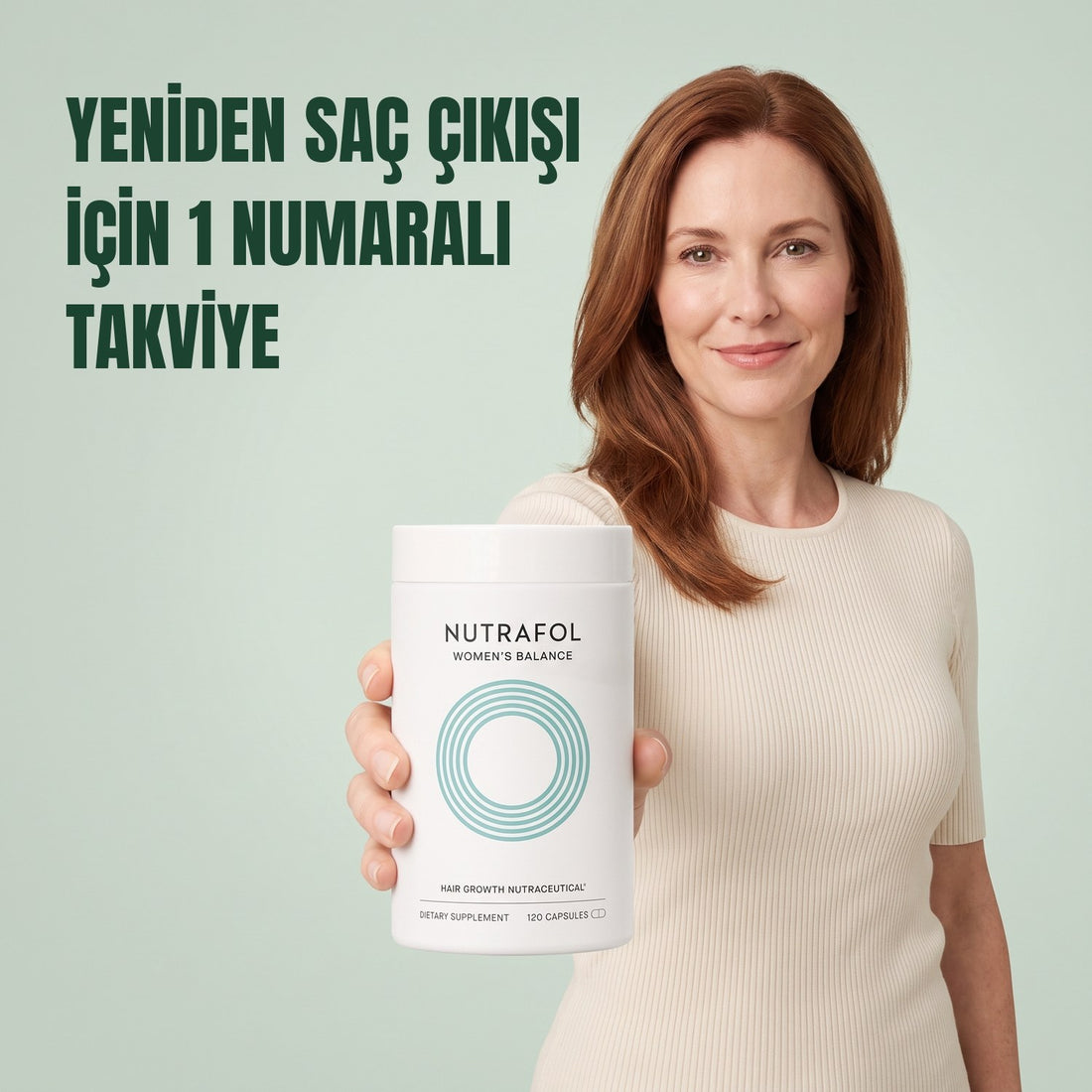 Nutrafol Kadınlar İçin 45+ (120 Kapsül)