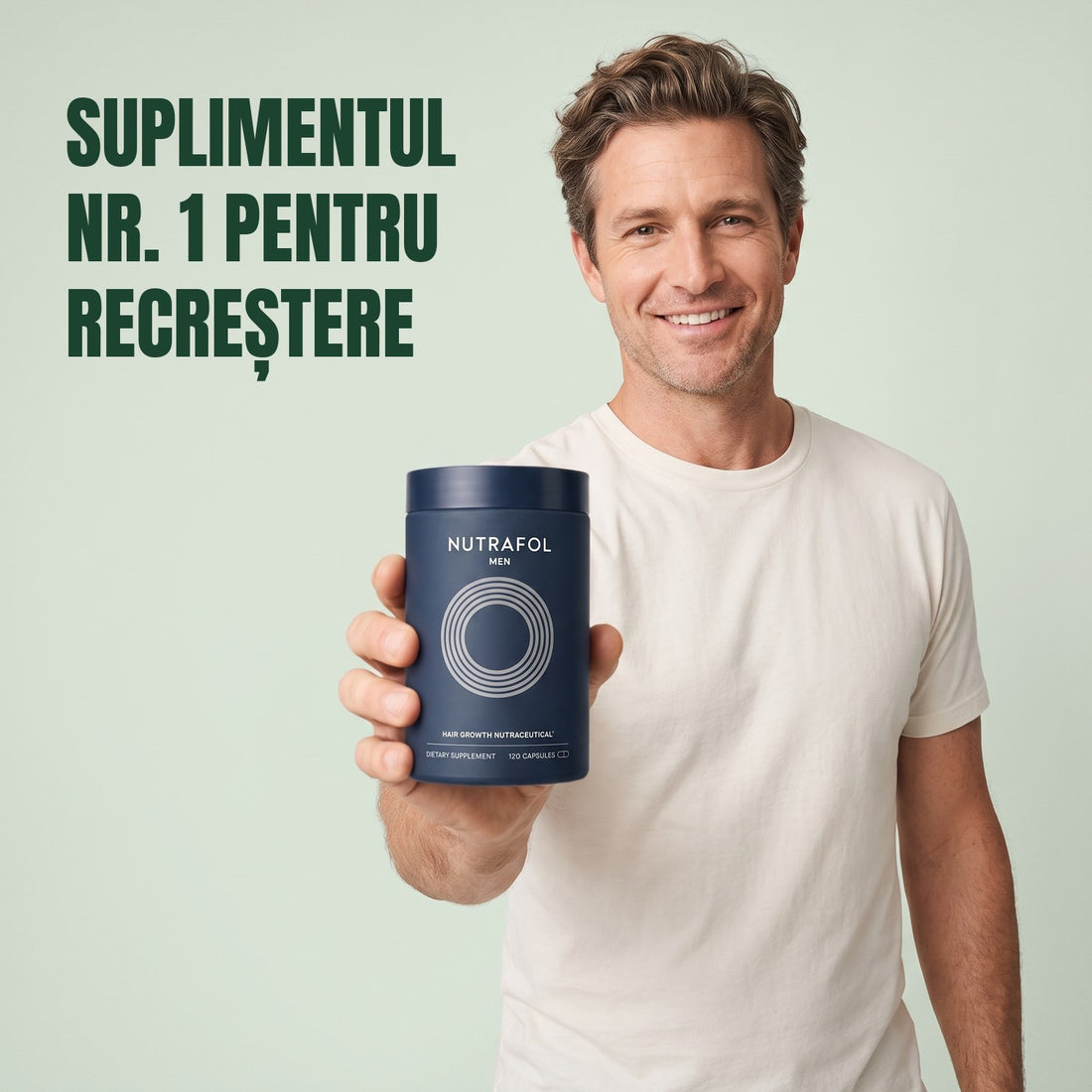 Nutrafol pentru Bărbați (120 Capsule)