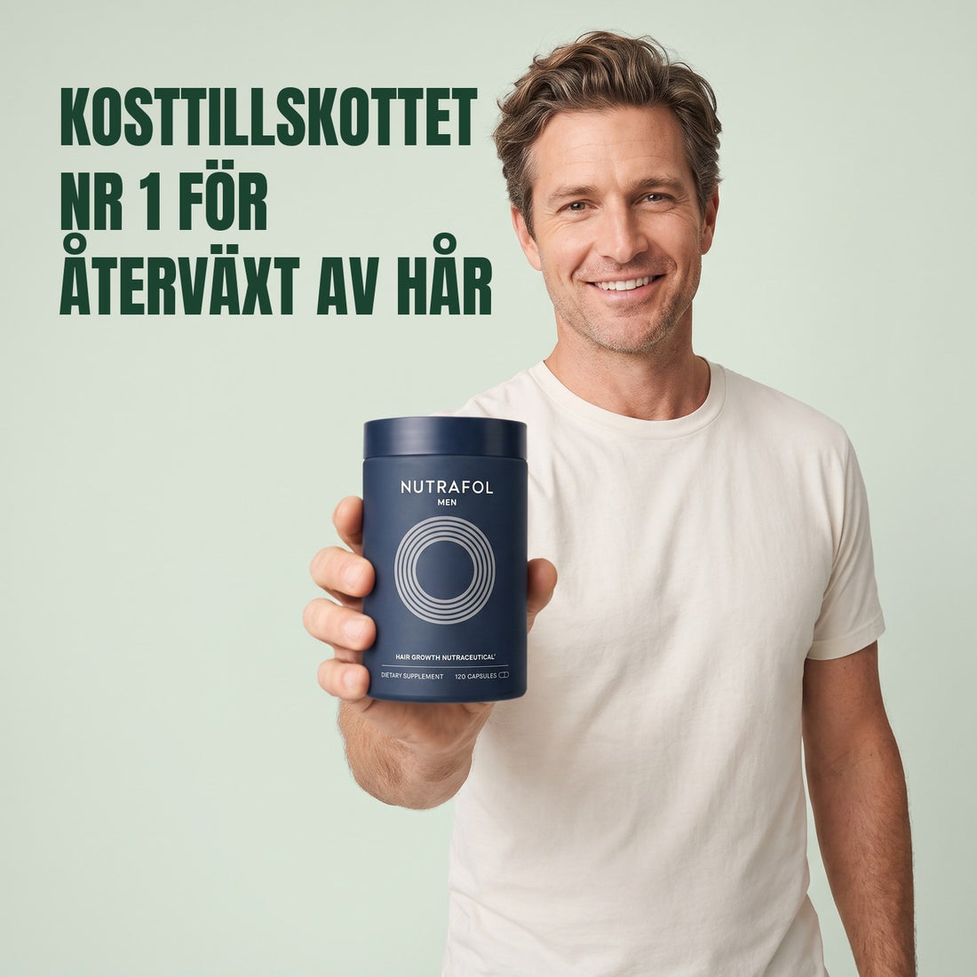 Nutrafol för män (120 kapslar)
