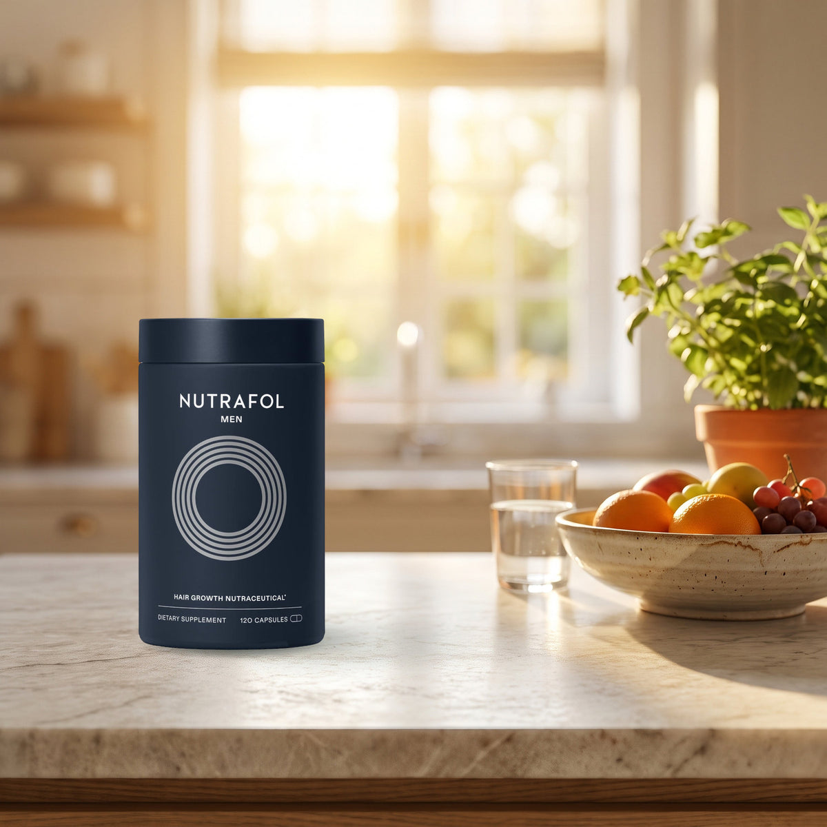 Nutrafol Men in daily use