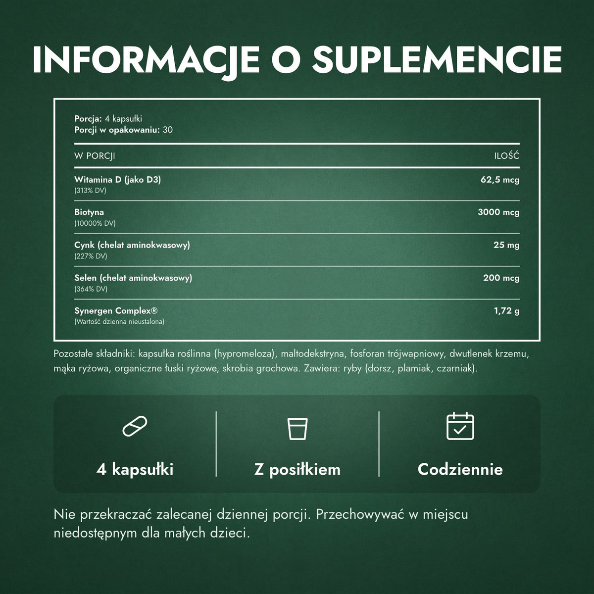 Informacje o suplemencie: Nutrafol Men