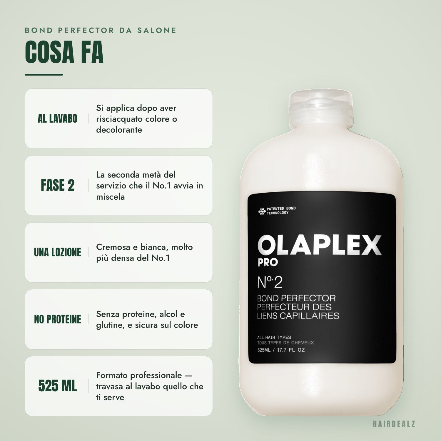 Cosa fa Olaplex No.2