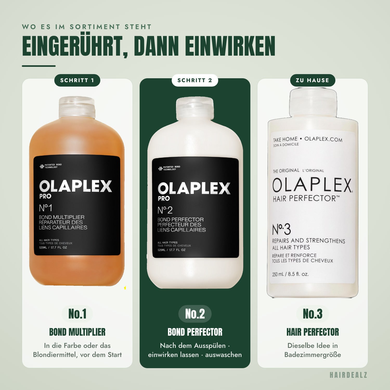 Which Olaplex to combine with Olaplex No.2