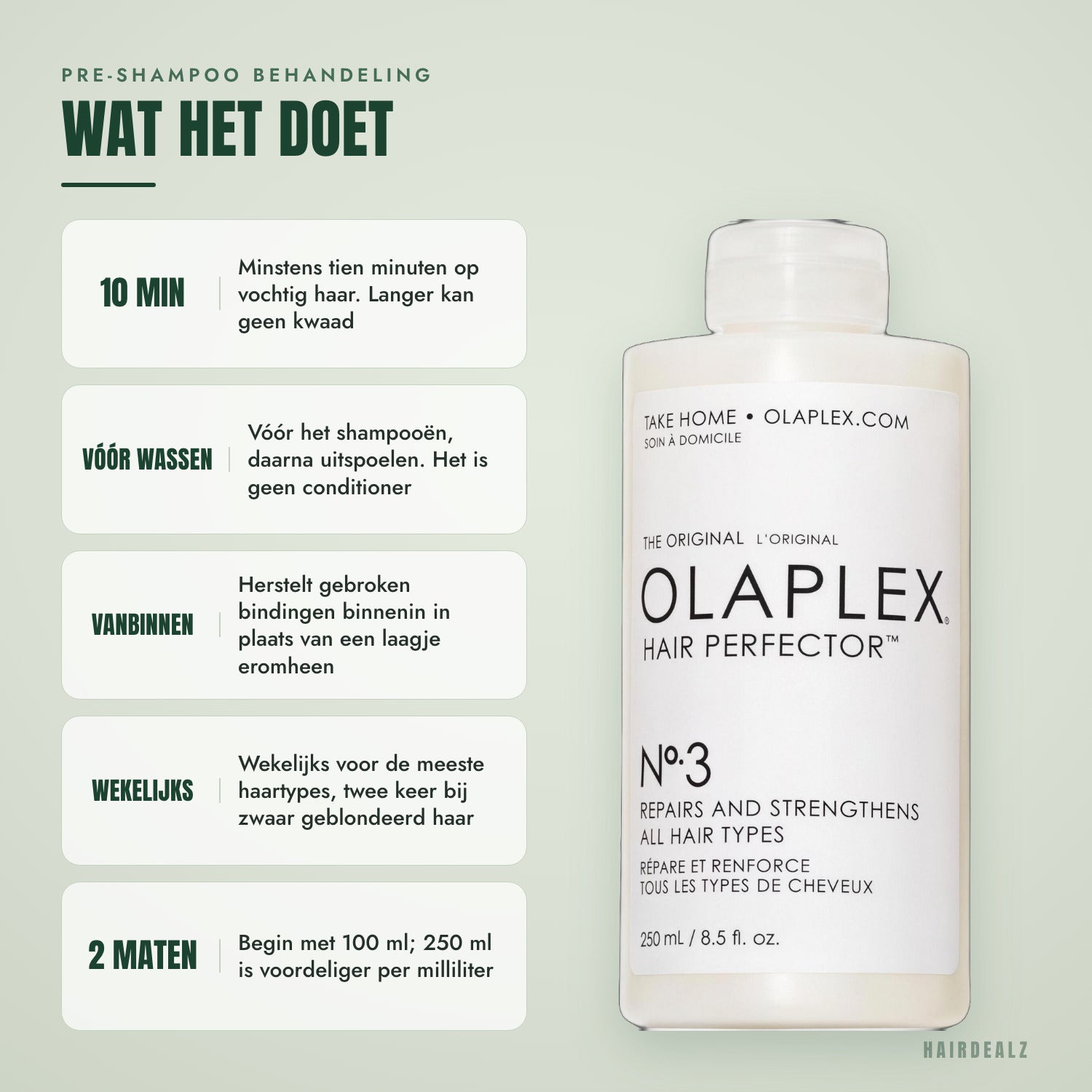 Wat Olaplex No.3 doet