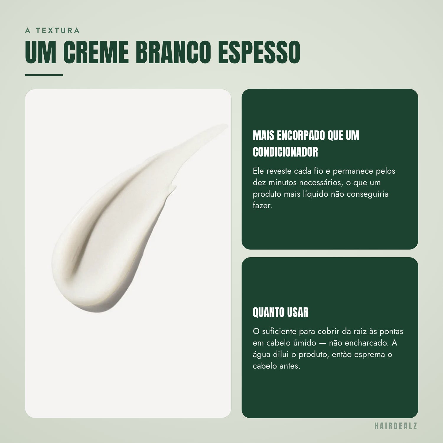 A textura do Olaplex No.3