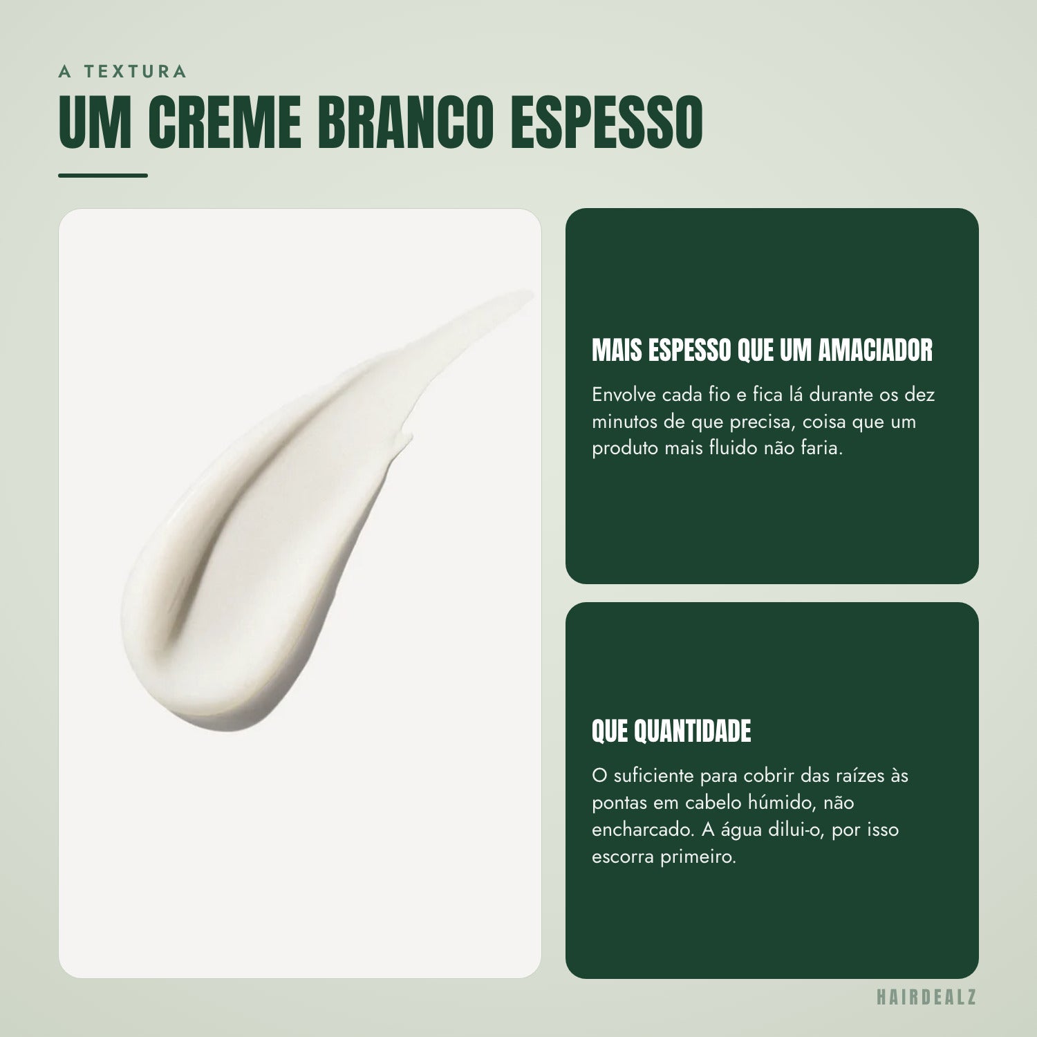 A textura do Olaplex No.3