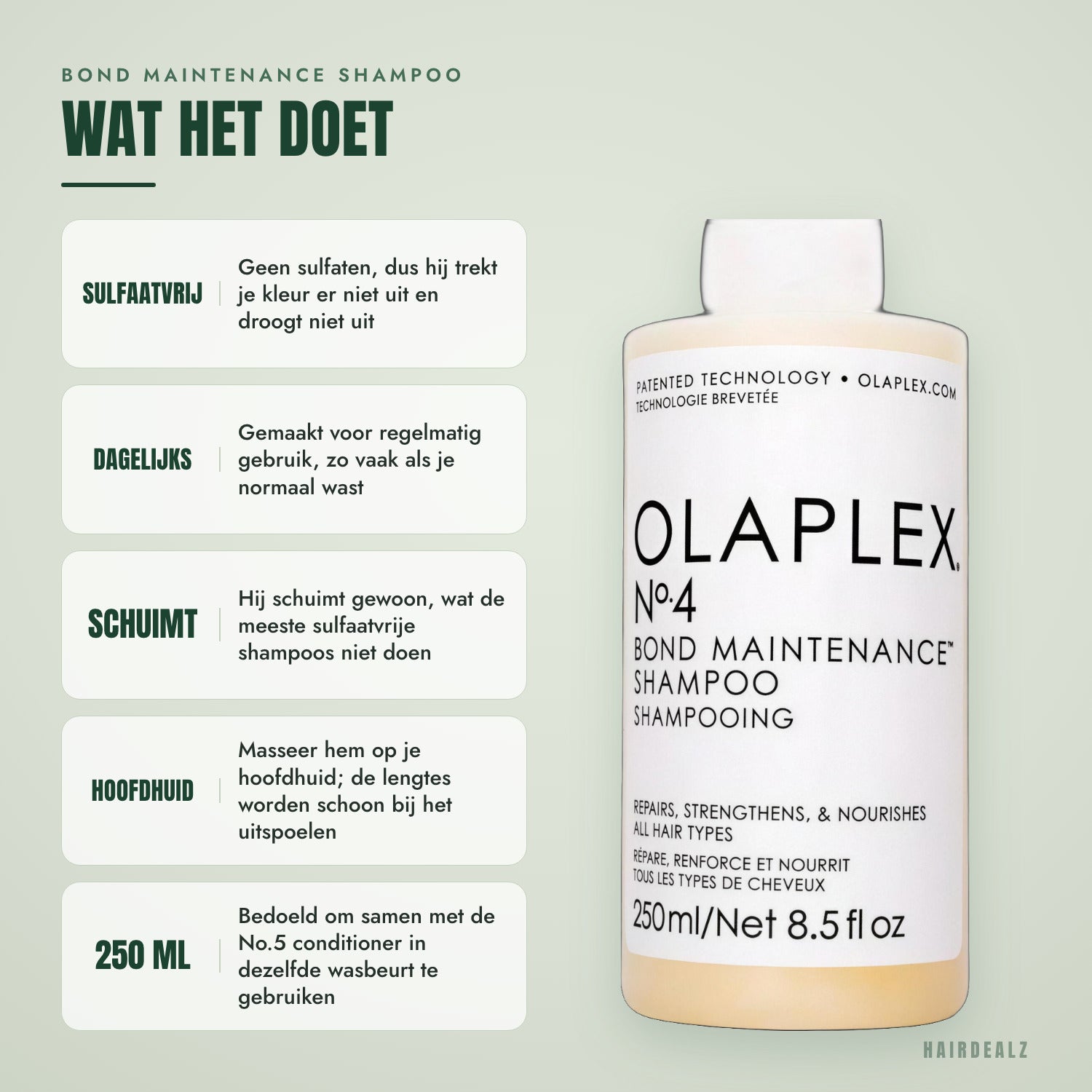 Wat Olaplex No.4 doet