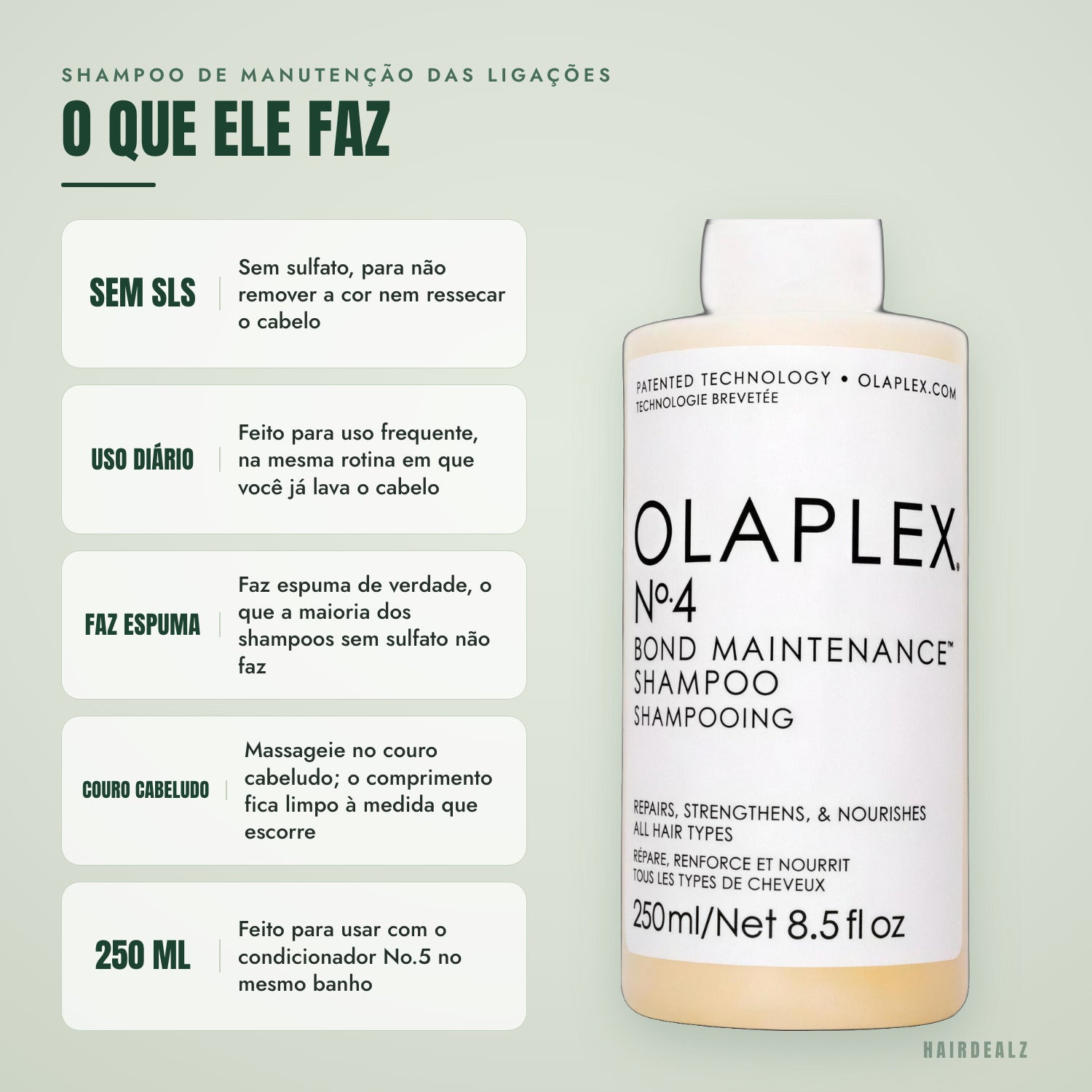 O que o Olaplex No.4 faz