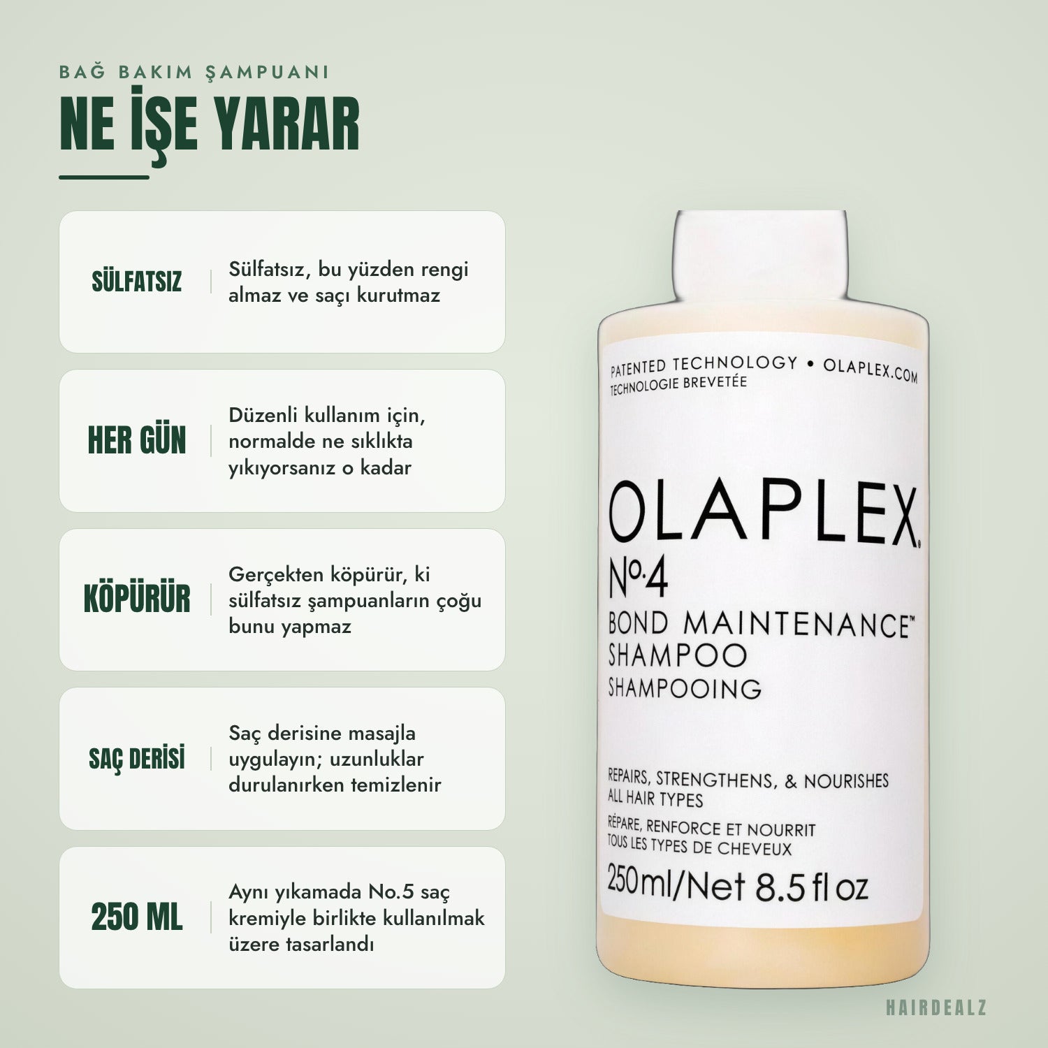 Olaplex No.4 ne işe yarar