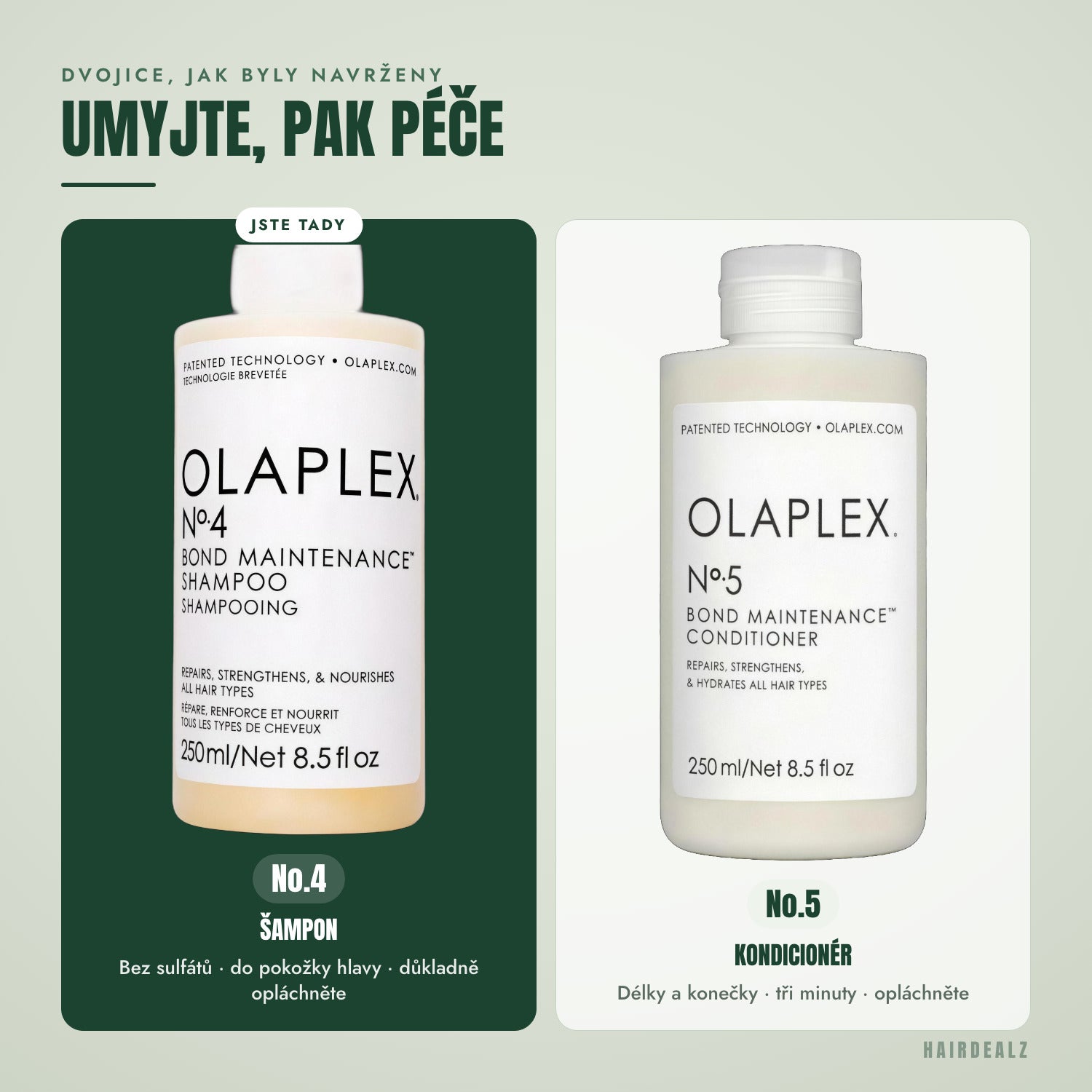 S jakým Olaplexem kombinovat Olaplex No.4