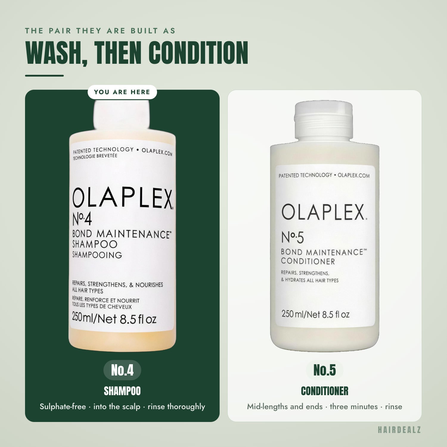 Which Olaplex to combine with Olaplex No.4