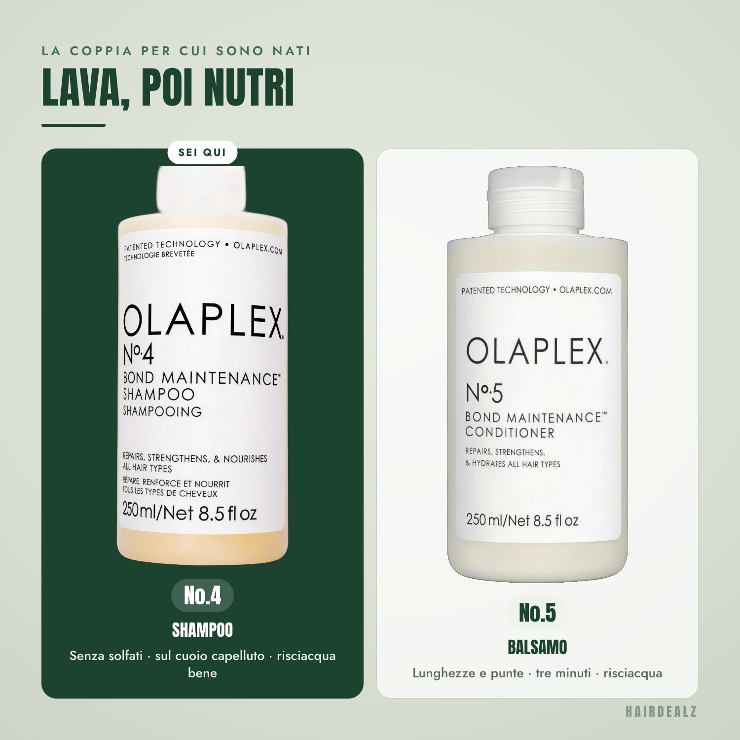 Quale Olaplex abbinare a Olaplex No.4
