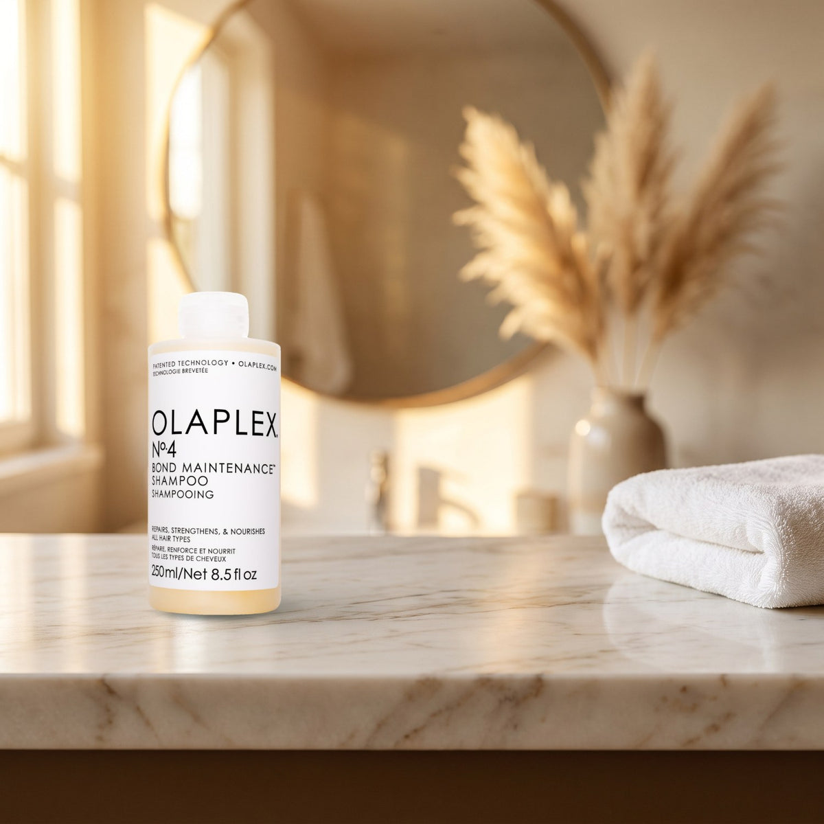 Olaplex No.4 Bond Maintenance Shampoo nell’uso quotidiano