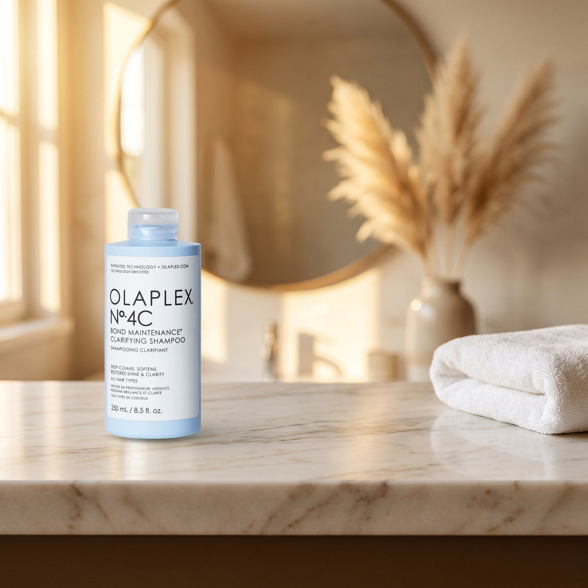 Olaplex No.4C Bond Maintenance Clarifying Shampoo i hverdagen